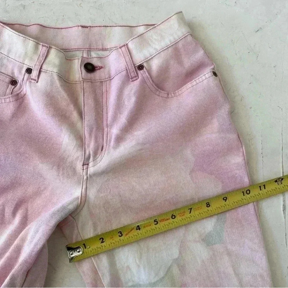 Vintage Jeanology Newport News Jeans Artsy Ombre Multicolor Vintage Y2K Size 6 - Picture 6 of 12